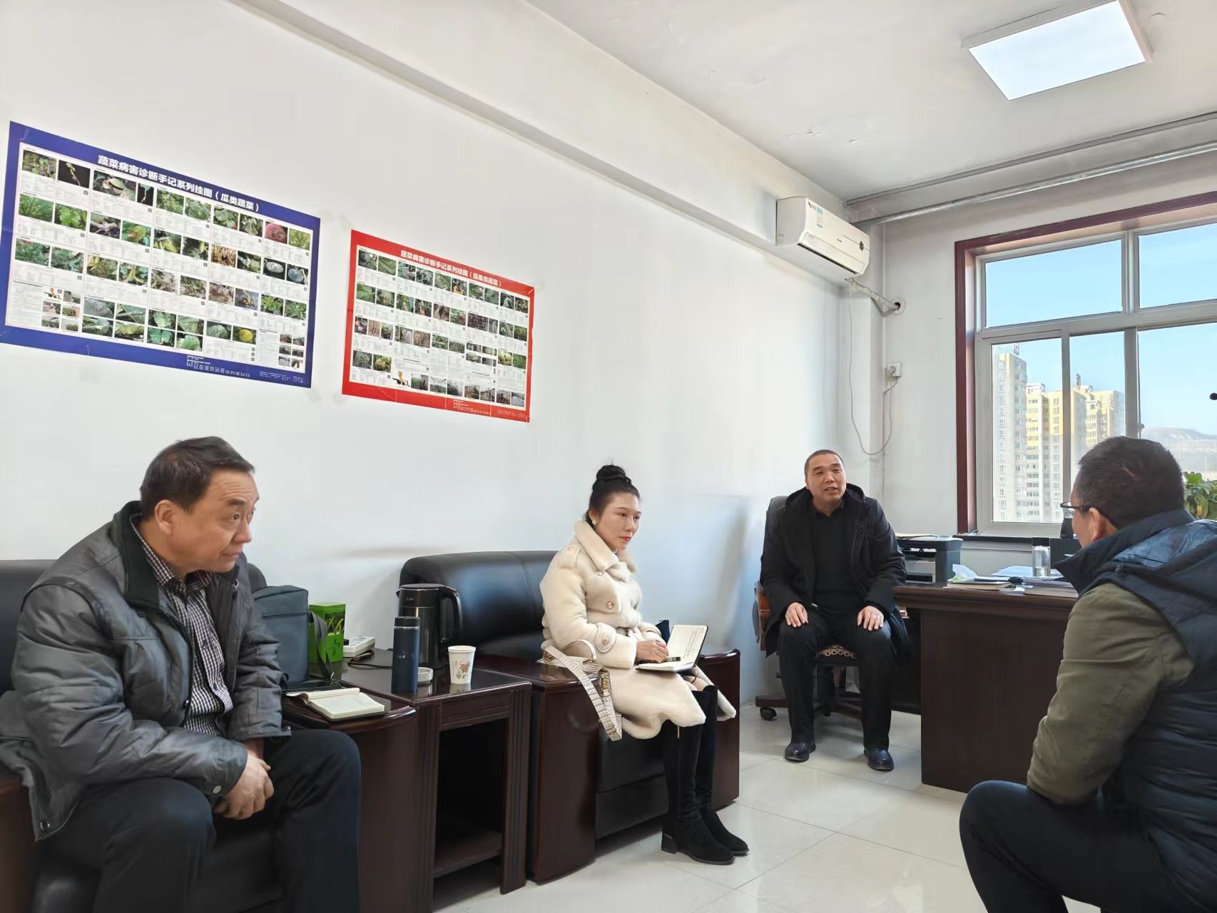市科技局督查市农科所技术合同认定登记情况 聚焦技术服务与成果转化成效